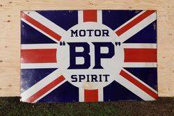 BP Motor Spirit Enamel Advertising Sign 