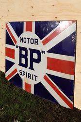BP Motor Spirit Enamel Advertising Sign 