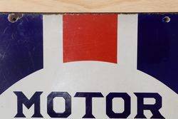 BP Motor Spirit Enamel Advertising Sign 