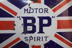 BP Motor Spirit Enamel Advertising Sign  