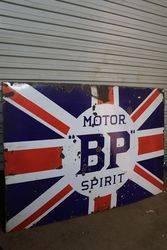 BP Motor Spirit Enamel Advertising Sign  