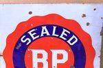 BP Sealed Pump Enamel Sign