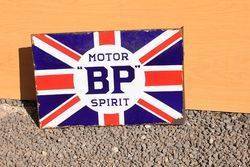 BP Union Jack Enamel Post Mount Sign