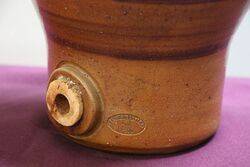 Bendigo Pottery Stoneware Demijohn With 8 pout 