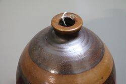 Bendigo Pottery Stoneware Demijohn With 8 pout 