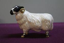 Beswick Black Face Ram No 3071 