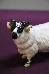 Beswick Black Face Ram No 3071 