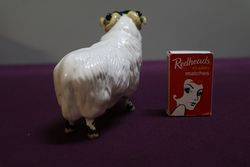Beswick Black Face Ram No 3071 
