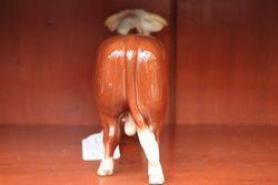 Beswick Earlier Version Hereford Bull Model 949 