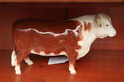 Beswick Earlier Version Hereford Bull Model 949 