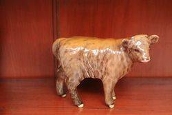 Beswick Highland Cattle Family BullCowCalf 