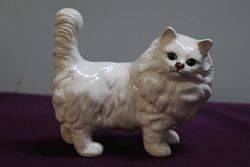 Beswick White Persian Cat Figure 