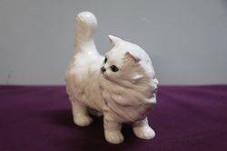Beswick White Persian Cat Figure 