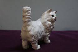 Beswick White Persian Cat Figure 