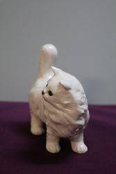 Beswick White Persian Cat Figure 