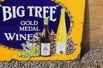 Big Tree Wines Pictorial Advertising Enamel Sign