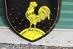 Bijoux Oria Double Sided Enamel Sign 