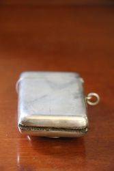 Birmingham Silver 1917 Vesta Cigarette Lighter  