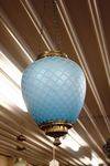 Blue Satin Glass Light C1890