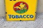 Boars Head Tobacco Enamel Sign