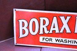 Borax Dry Soap For Washing Everything Tin Advertising Sign