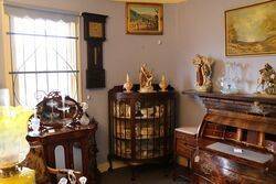 Bow Fronted Display Cabinet