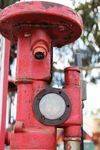 Bowser Red Sentry Petrol Pump 