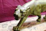 Bronze Fig   The Big Cat By S Milani     