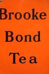 Brooke Bond Tea Enamel Advertising Sign 