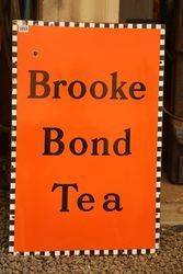 Brooke Bond Tea Enamel Advertising Sign 