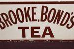 Brooke Bond Tea Post Mount Enamel Sign
