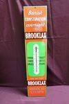 Brooklax Enamel Advertising Thermometer