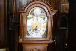 Burr Walnut Grandmother Clock
