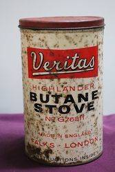 Butane Stove With Original Tin 