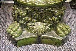 C19th Large Majolica Pedestal C1860  