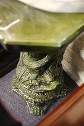 C19th Large Majolica Pedestal C1860  