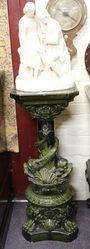 C19th Large Majolica Pedestal C1860  