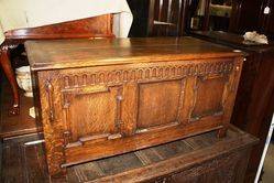 C20th Oak Coffer