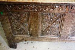 C20th Oak Coffer