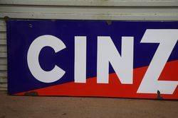 CInzano Enamel Advertising Sign 