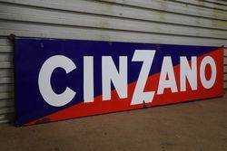 CInzano Enamel Advertising Sign 