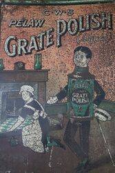 CWS Pelaw Grate Polish Advertising Sign  