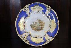 Cabinet Plate Of the Rococo Revival Period  C1835