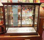 Cadbury Chocolates Display Cabinet With Etched Glass
