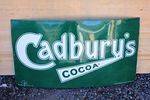 Cadburys Chocolate Antique Enamel Sign