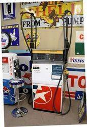 Caltex Hi Flow Double Petrol Pump in Original Condition 