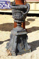 Capri Cast Iron Urn And Base 