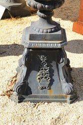 Capri Cast Iron Urn And Base 