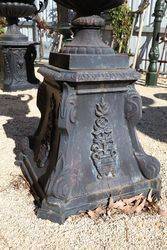 Capri Cast Iron Urn And Base 