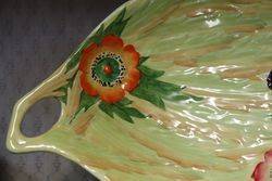 Carlton Ware Anemone Leaf Plate 